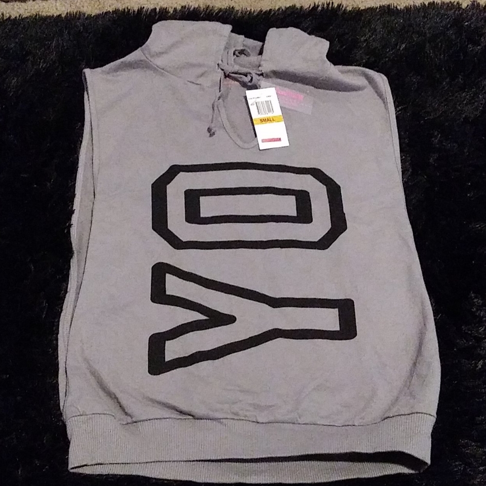 Miken FLOW Yoga Sleeveless Hoodie Top S